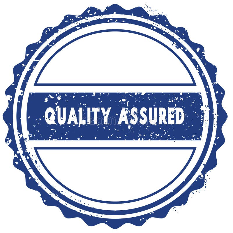 QUALITY ASSURED On Green Location Pointer Graphic Stock Illustration ...