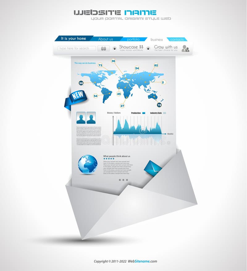 Quality clean web elements for blog and sites. vector illustration