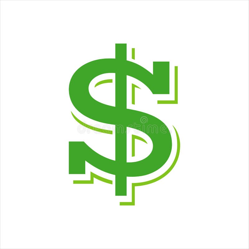 Quality Modern Graphic Design US Dollar Sign Logo Icon Vector
