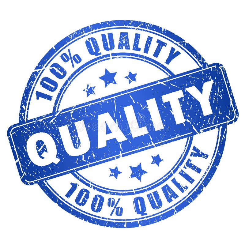 Quality stamp vector illustration
