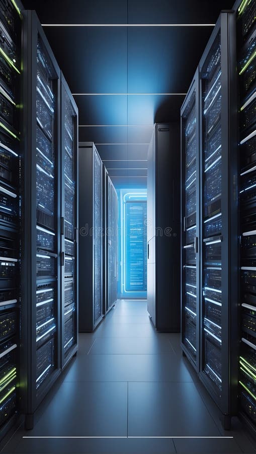 Quantenquotienten Daten Odyssee : eine 3D-Expedition in morgen. ai generieren lizenzfreie abbildung