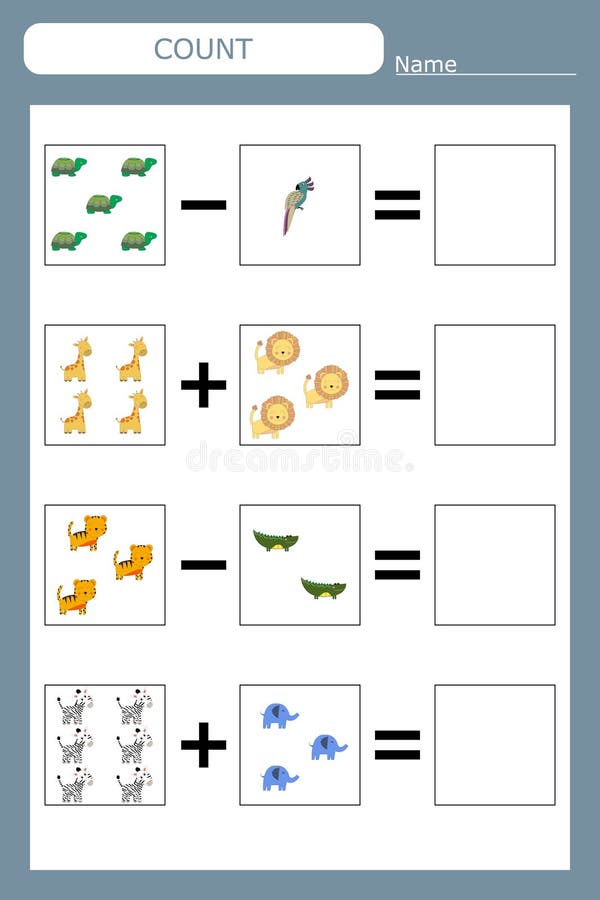 Quantos jogos de contagem com planilha de papagaio para crianças  pré-escolares folha de atividades para crianças