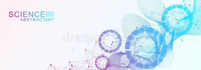 Quantum computing. Quantum processing. Artificial intelligence quantum computer technology concept. Future new royalty free illustration