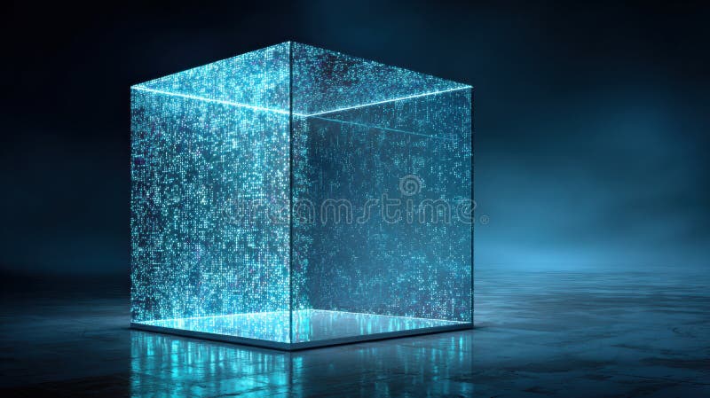 A glass chamber captures chaotic light photons and converts them into digital keys for encryption, showcasing quantum physics principles in a lab. Quantum keys stock images, royalty-free photos and pictures