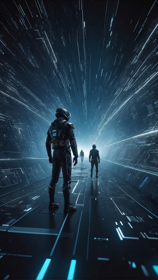 Quantumquotienten Daten zenith : Gestaltung von morgen. ai generieren vektor abbildung