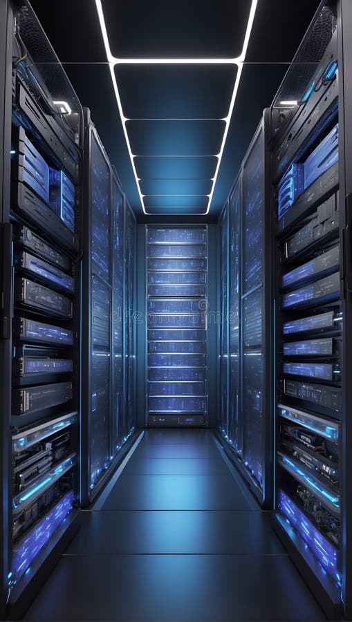 Quantumquotienten Datenmorphose : Gestaltung von morgen. ai generieren stock abbildung