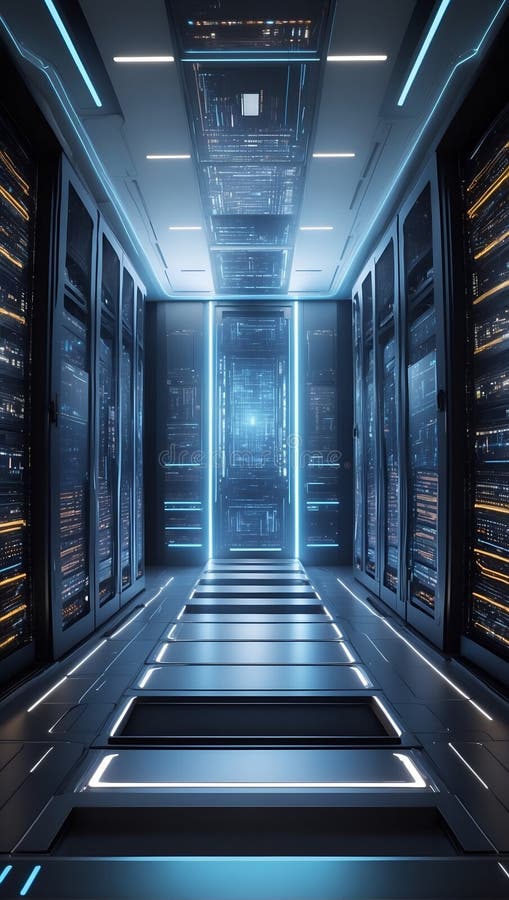 Quantumquoziente scomposto : un'odissea 3d a datas domani. generazione di aiuti royalty illustrazione gratis