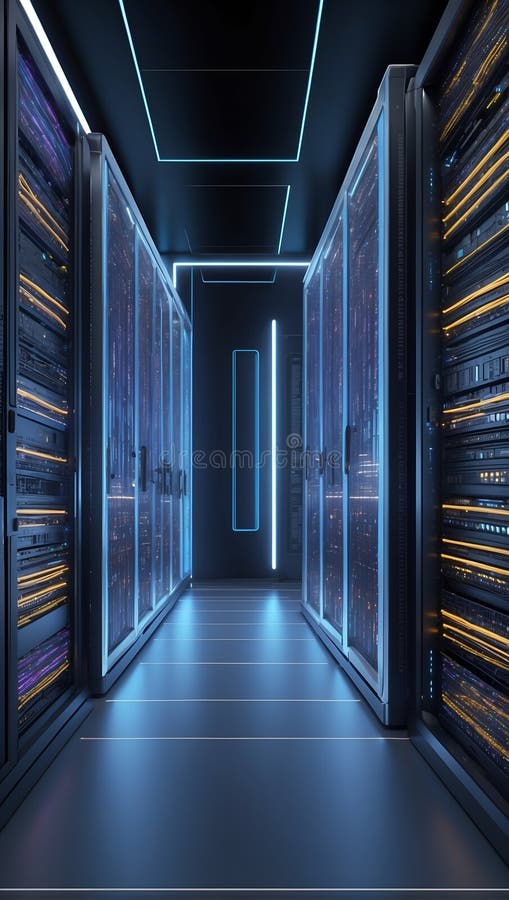 Quantumquoziente scomposto : una rivoluzione dei dati. generazione di aiuti royalty illustrazione gratis