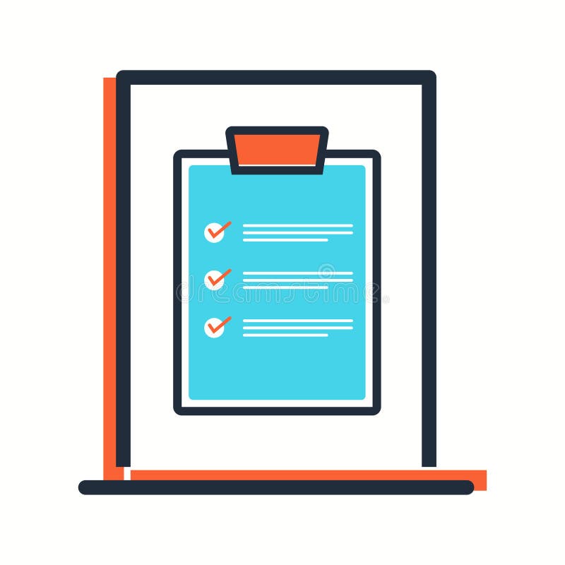 Quarantine workout plan icon vector image royalty free illustration