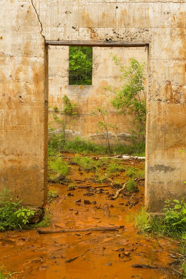 Quarry Power House Remains royalty free stock photos Quarry Power House Remains royalty free stock photos