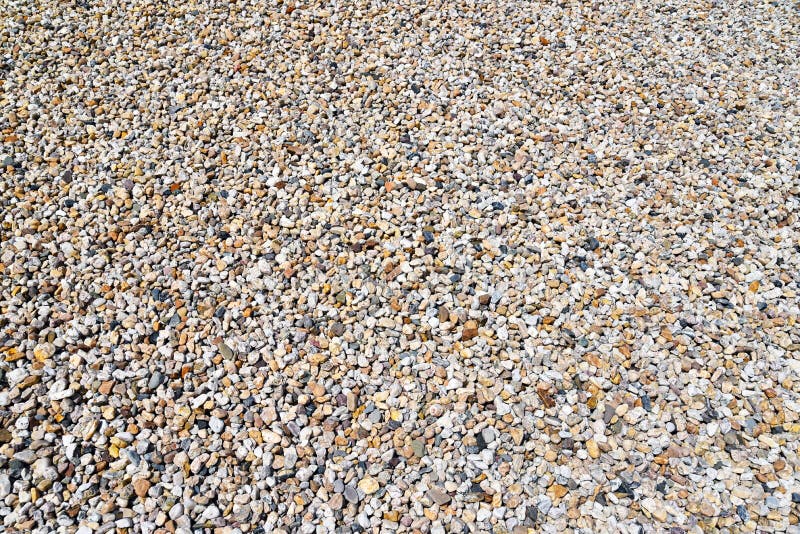 Quarrying of Gravel and Sand in a Gravel Pit Background Pebble Stock