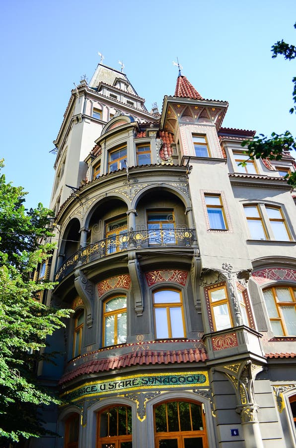 Quart juif à Prague images stock Quart juif à Prague images stock