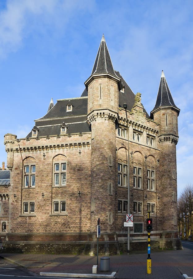 Quarters Leopoldskazerne. Ghent, East Flanders, Belgium Stock Image ...