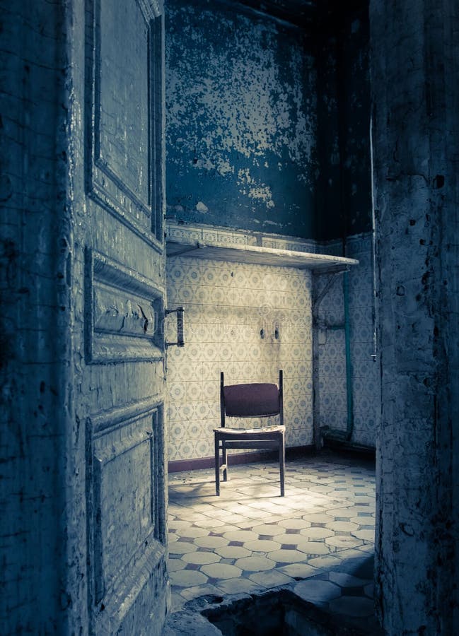 Quarto abandonado fotos de stock royalty free Quarto abandonado fotos de stock royalty free