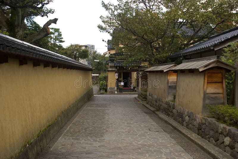 Quarto del samurai, Kanazawa, Giappone immagine stock libera da diritti Quarto del samurai, Kanazawa, Giappone immagine stock libera da diritti