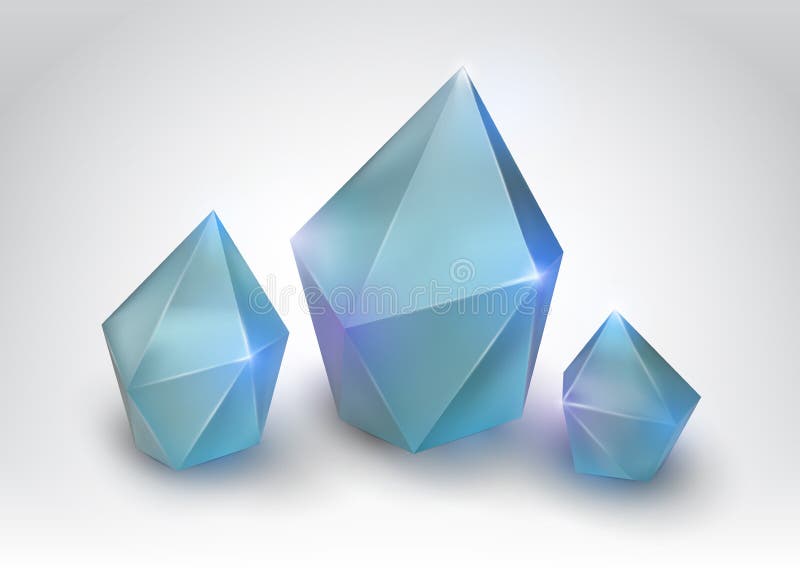 Quartz crystals royalty free illustration Quartz crystals royalty free illustration