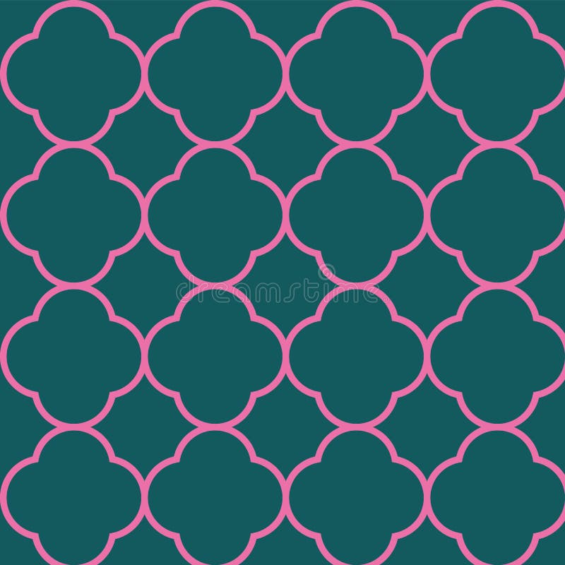 Quatrefoil powt?rki wzoru bezszwowy projekt royalty ilustracja Quatrefoil powt?rki wzoru bezszwowy projekt royalty ilustracja