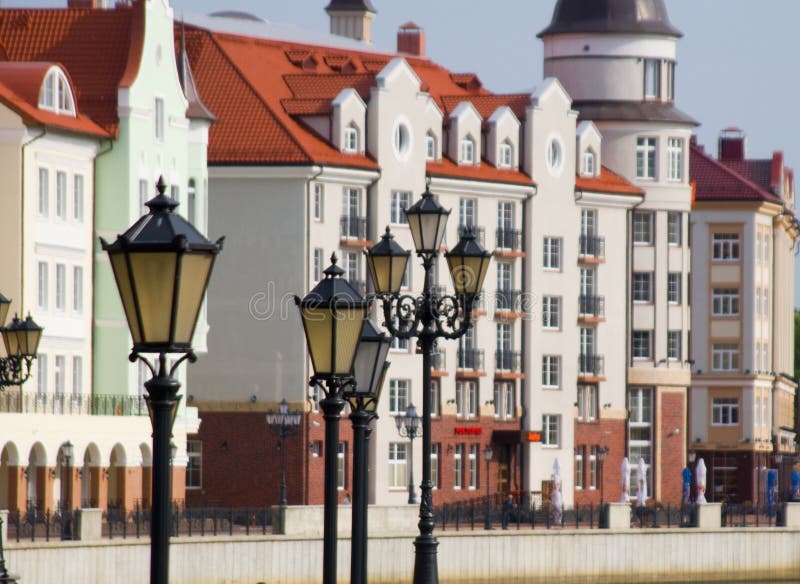 quay kaliningrad стоковая фотография rf quay kaliningrad стоковая фотография rf