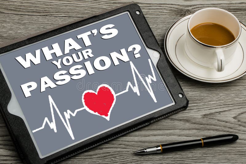 Qual é a sua paixão? fotos de stock royalty free
