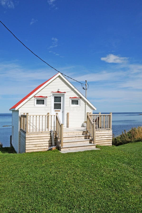 Quebec; Canada June 25 2018 Small Village of Village En Chanson