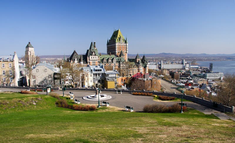 Quebec City foto de archivo Quebec City foto de archivo