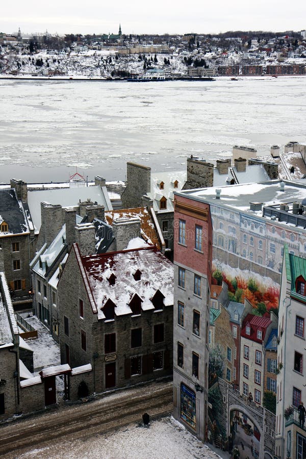 Quebec in winter