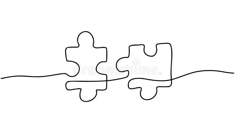 Modelo de grade de quebra-cabeça. modelo em branco de quebra-cabeças ou  diretrizes de corte. ilustração em vetor elemento clássico em mosaico