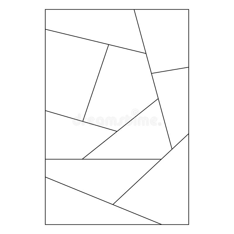 Quebra-cabeça Em Branco 8 Peças. Estilo Simples De Arte De Linha Para  Impressão E Web. Ilustração De Estoque Ilustração Stock - Ilustração de  jogo, ajuste: 238248162