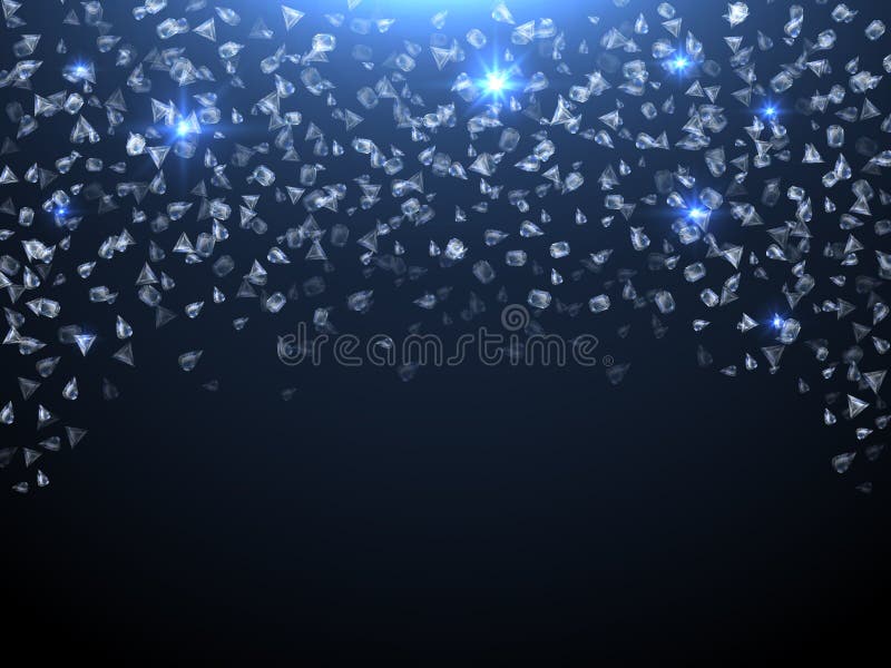 Queda para baixo gemas Fundo caro do vetor da joia dos diamantes brilhantes ilustração do vetor Queda para baixo gemas Fundo caro do vetor da joia dos diamantes brilhantes ilustração do vetor
