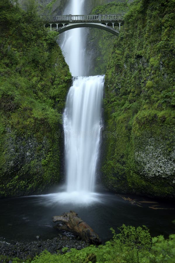 Quedas de Multnomah foto de stock Quedas de Multnomah foto de stock