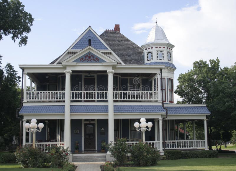 Queen Anne Home Two stock photo. Image of historic, landmark 927222