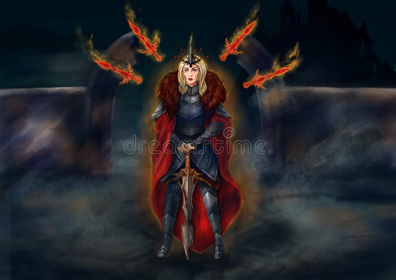 Queen art warrior fantasy Fantasy Warrior