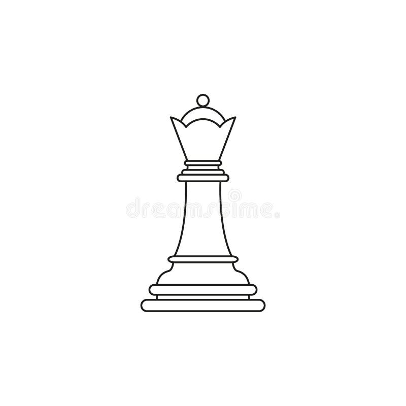 King. Chess Figure. the Game. Chess Tournament. Logic Game. Cartoon Style  Stock Vector - Illustration of hobby, strategy: 216928841