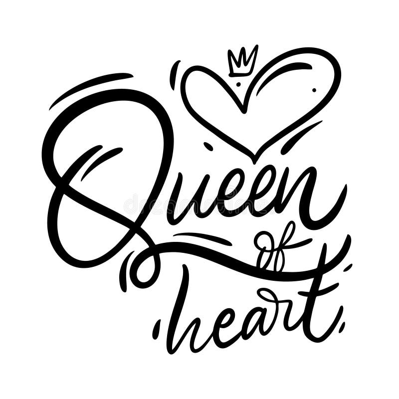 Queen of black hearts