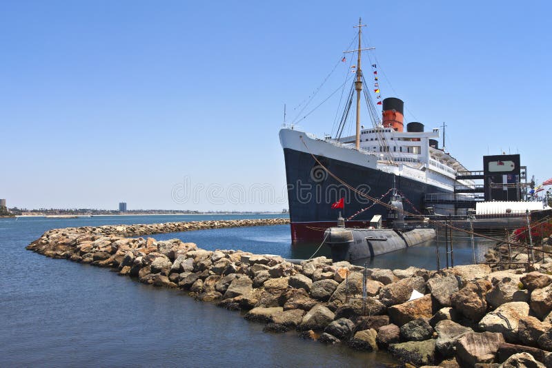 The Queen Mary Long Beach California.