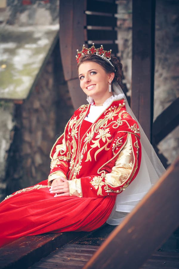 Queen in royal dress stock photo. Image of rich, rococo 52998968