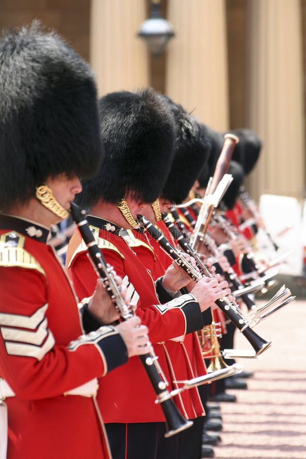 Queen S Bands at Queen S Birthday Parade Editorial Stock Image Image