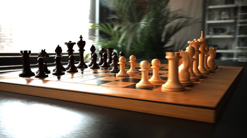 Photos Chess Openings Queens Gambit Stock Photo 1041912001