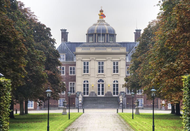 Queen s Residence stock image. Image of building, netherlands 16624955