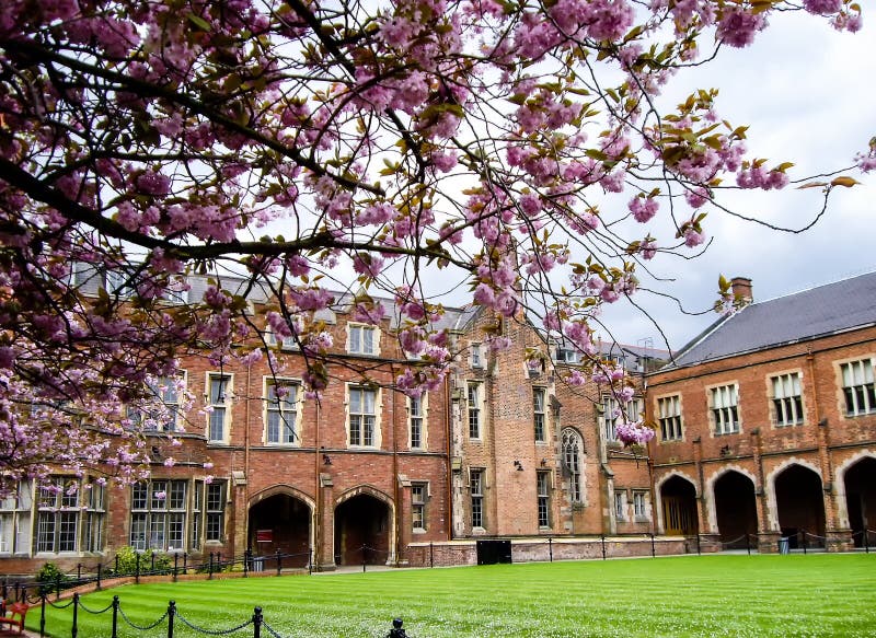 Queen`s University, Belfast, Northern Ireland Stock Photo Image of