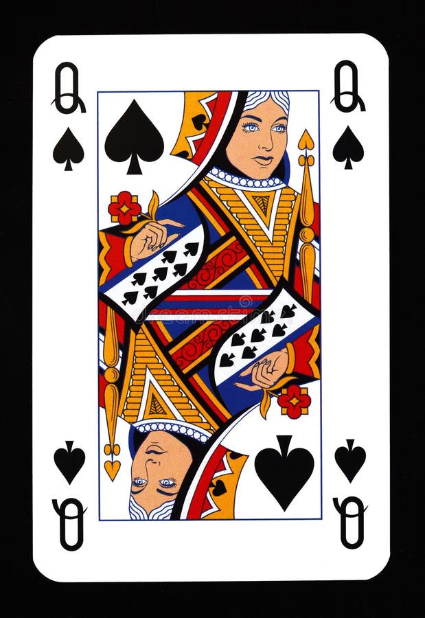 155 Photo Old Playing Card Queen Diamond Background Stock Photos - Free ...