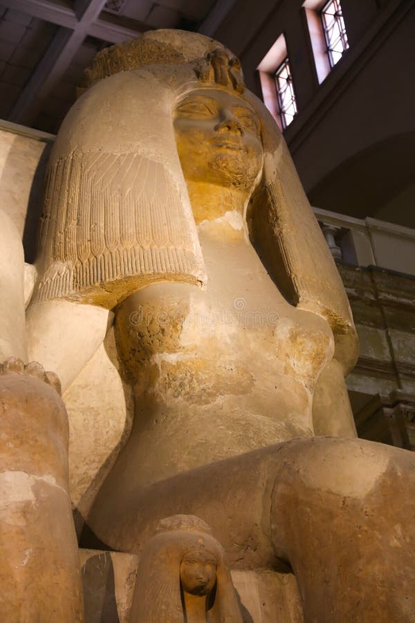 Queen Statue in Egyptian Museum Egypt Editorial Photo Image of