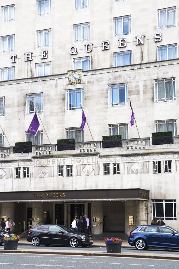 The Queens Hotel, Leeds UK editorial photography. Image of queens