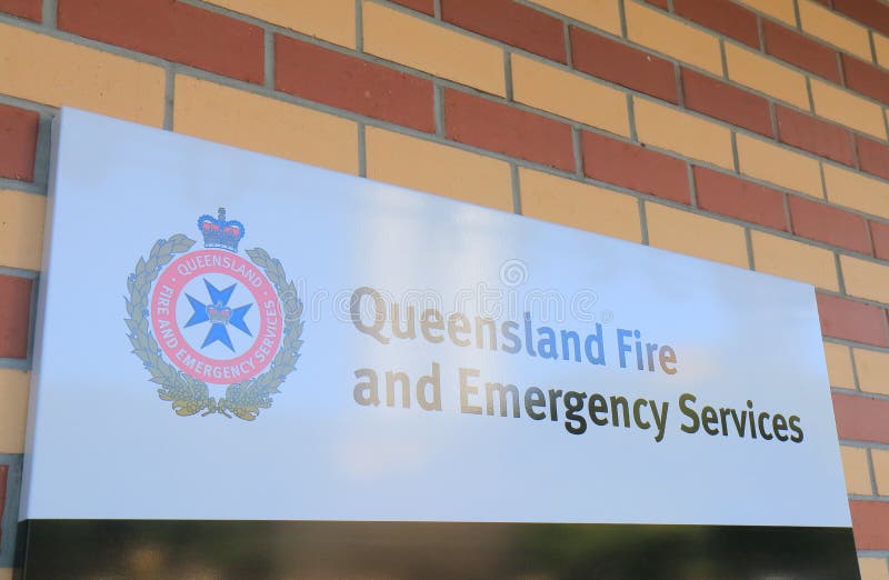 Queensland Fire and Emergency Services Australia Editorial Stock Image