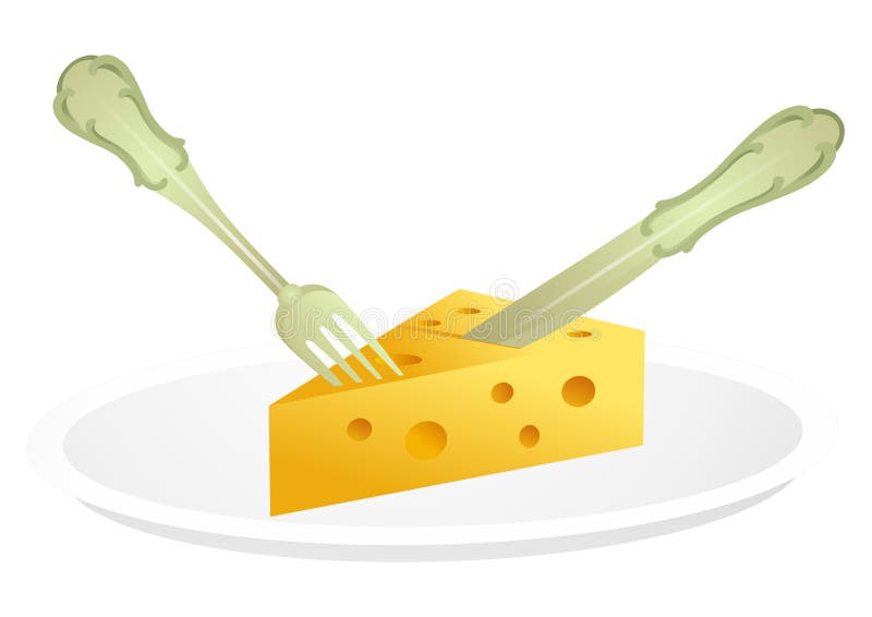Queijo ilustração do vetor
