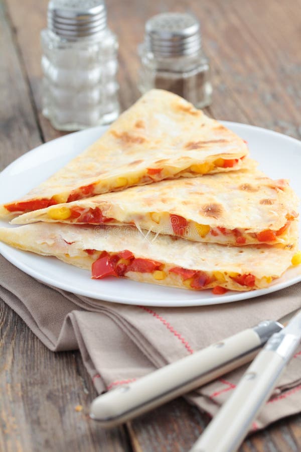 Spanish Potato and Chorizo Sausage Omelette Stock Photo Image of