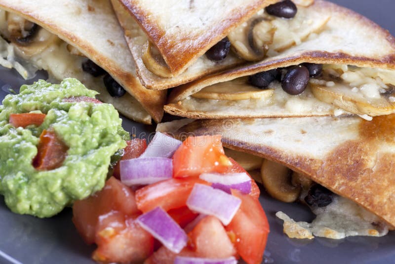 Chicken quesadillas stock photo. Image of quesadillas 13713824