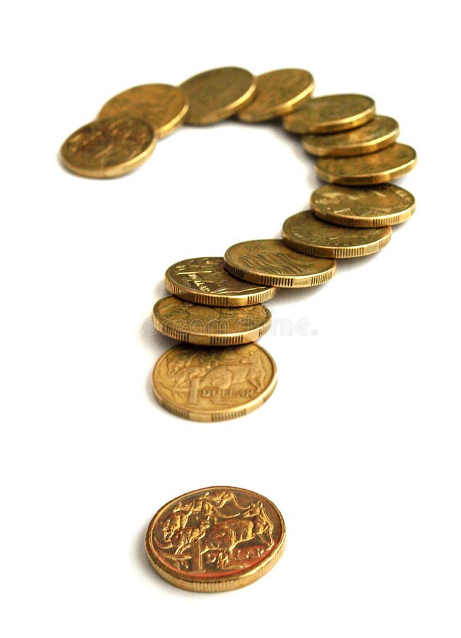 Question d'argent image stock. Image du argent, ennuis - 4136717