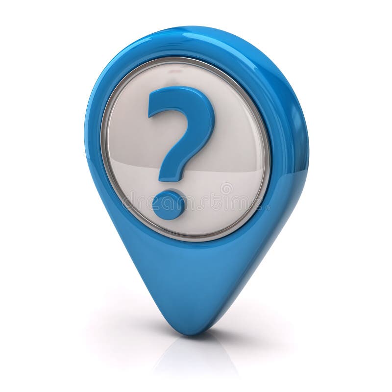 Question icon stock illustration