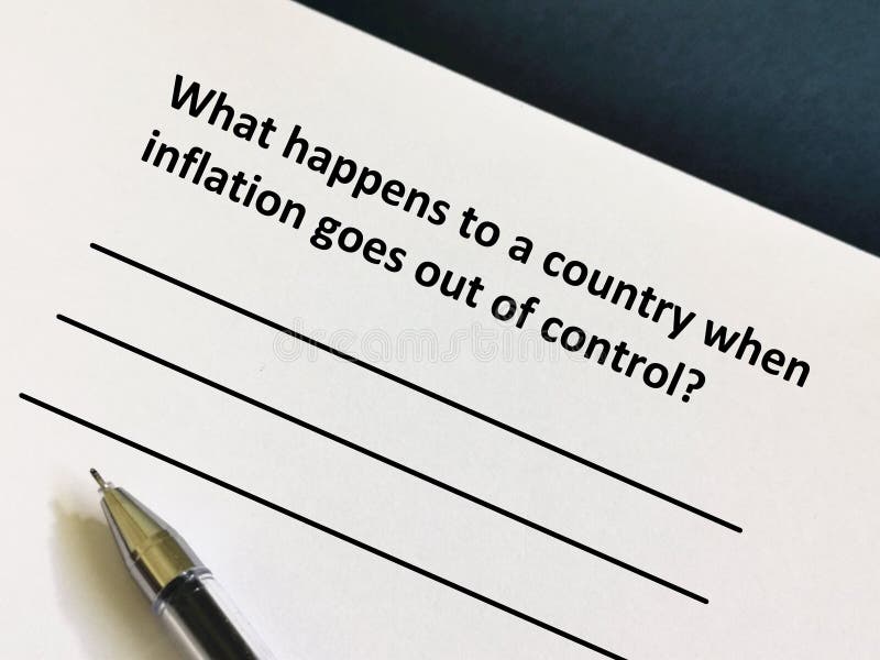 Inflation Out Control Stock Photos Free & RoyaltyFree Stock Photos